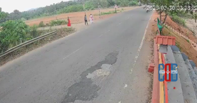 Woman hit by car while crossing road in Bantwal Karnataka captured in viral accident video