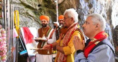 Amarnath Yatra 2026: LG Manoj Sinha performs Pratham Puja as multi-agency security teams declare full readiness