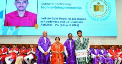 IIT-H gold medallist surprises mother with birthday poster at convocation