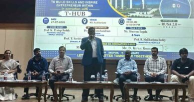 KU will become innovation-startups hub in north Telangana: VC Prof. Pratap Reddy