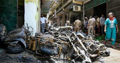 Noida building fire: Two dead after electric scooter charging sparks blaze in Sector 66