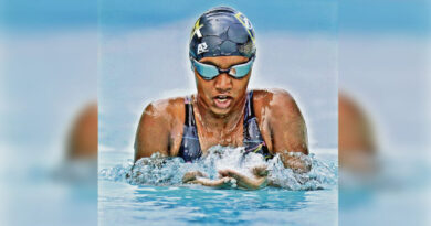 Samyukta Karthikeyan wins three gold medals at Telangana State Swimming Championship