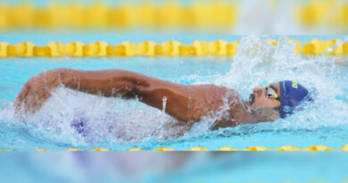 Srihari Nataraj enters 50m backstroke semifinals, Budigina reaches para swimming final