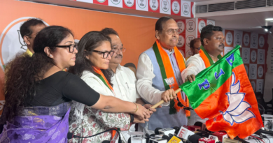 Three former TMC Rajya Sabha MPs join BJP in Kolkata