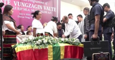 Manipur CM attends funeral of BJP MLA Vungzagin Valte in Churachandpur, shares regret over 2023 mob attack