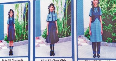 Telangana govt school students begin new academic year in old uniforms