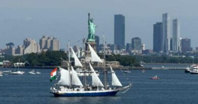 INS Sudarshini represents India at Sail 250 celebrations in New York