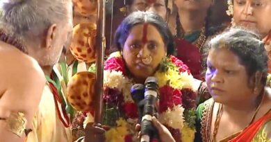 Bonalu Rangam: Oracle Swarnalatha predicts floods, fire accidents and loss of life in Telangana