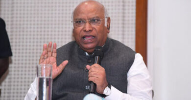 Register case against those who purified stage after my speech in Haldwani: Kharge