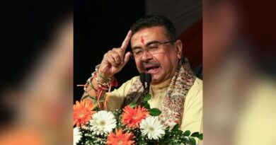 Suvendu Adhikari targets ‘Azadi’ slogans, ‘Red Salute Kishanji’ graffiti