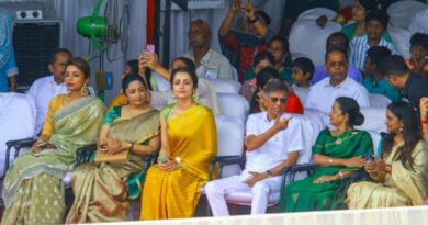 Trisha’s VIP treatment at I-Day event draws Murasoli’s criticism of Vijay