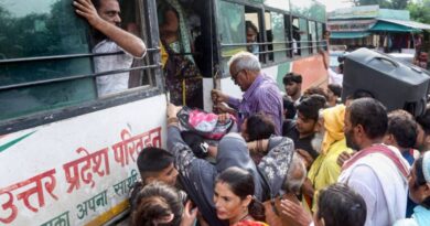 SP chief Akhilesh likens BJP to ‘Ravana’ on free bus travel promise
