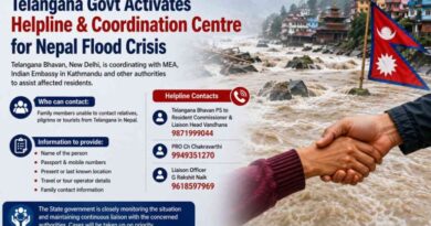 Telangana sets up helpline for residents stranded in flood-hit Nepal
