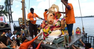 Cyberabad Traffic Police advise staggered work, WFH amid rain and Ganesh immersion