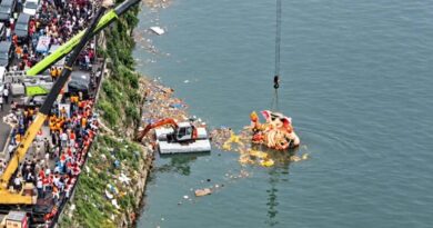 Ganesh immersions peaceful across Telangana, process to conclude by Saturday: DGP CV Anand