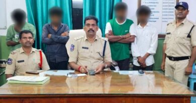 Four remanded for brandishing sword during Ganesh immersion procession in Kothagudem