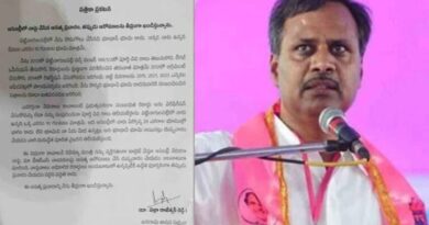 BRS MLA Palla Rajeshwar Reddy dares Ponguleti to prove land charge or quit