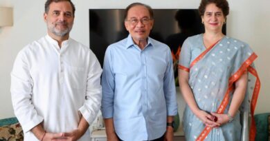 Rahul and Priyanka Gandhi meet Malaysian PM Anwar Ibrahim in New Delhi