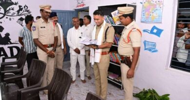 Adilabad police set up third library in remote village to aid job aspirants