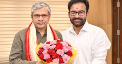 Kishan Reddy meets Ashwini Vaishnaw over Hyderabad high-speed rail corridors