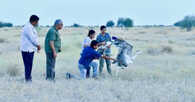 Rajasthan: Union Minister Bhupender Yadav releases two rare Great Indian Bustards in Jaisalmer