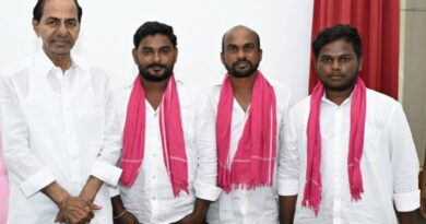Three youths undertake padayatra seeking KCR’s return as Telangana CM