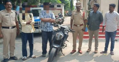 Khammam police book youth over dangerous bike stunts on city roads
