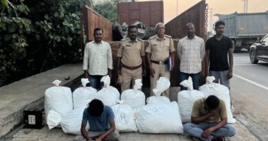 DTF, excise teams seize 372.2 kg ganja, arrest four in Khammam