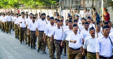 RSS holds route marches across Bengaluru amid tight security