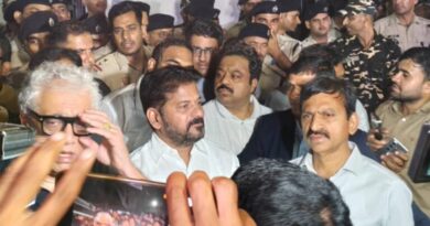 Delhi police stop Revanth Reddy while heading to meet Rahul Gandhi