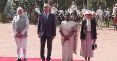 Swiss President Guy Parmelin accorded ceremonial welcome at Rashtrapati Bhavan
