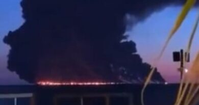 Ukrainian drone attack sets oil tanker ablaze off Russia, all 23 Indian crew rescued