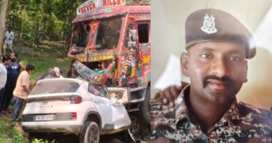 CRPF jawan killed, several injured in sand-laden lorry crash on NH-163 in Mulugu